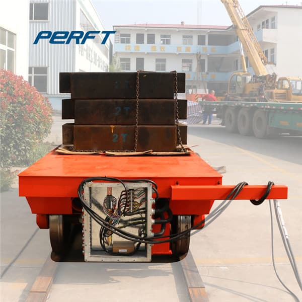 industrial motorized cart with weigh scales 400 tons